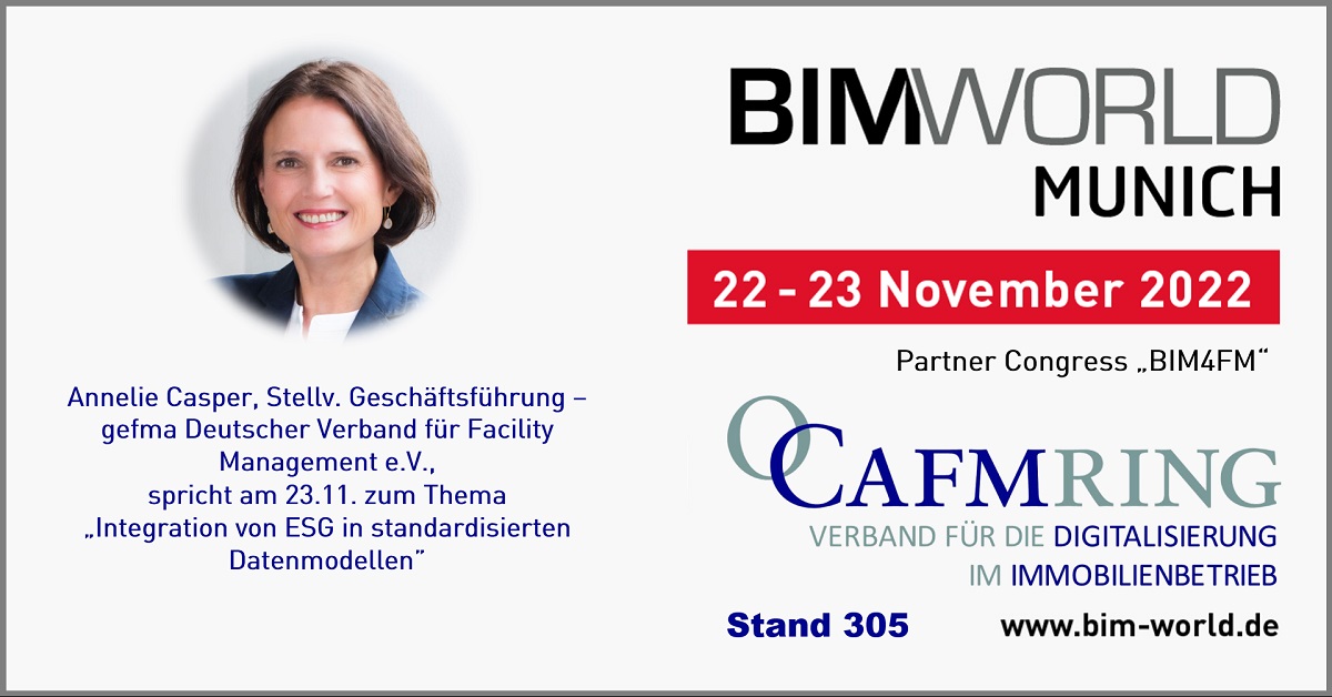Partnerkongress BIM4FM Vortrag Annelie Casper