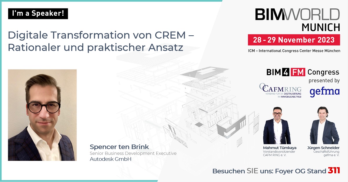 BIM4FM Vortrag Spencer ten Brink
